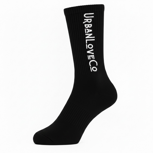 Black “UrbanLoveCo” Socks